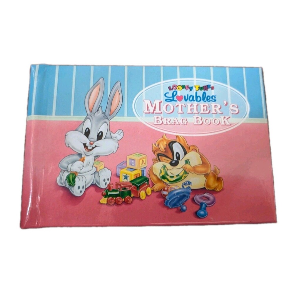 Vintage 1996 Baby Looney Tunes Lovables Mother’s Brag Book Photo Album Rare 4x6"